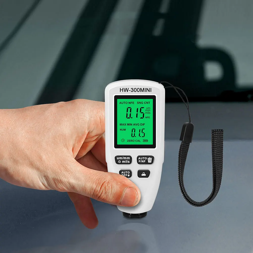 

Coating Thickness Meter Practical Tester with Backlight for Automotive Metal Processing Industrial Use Gauge