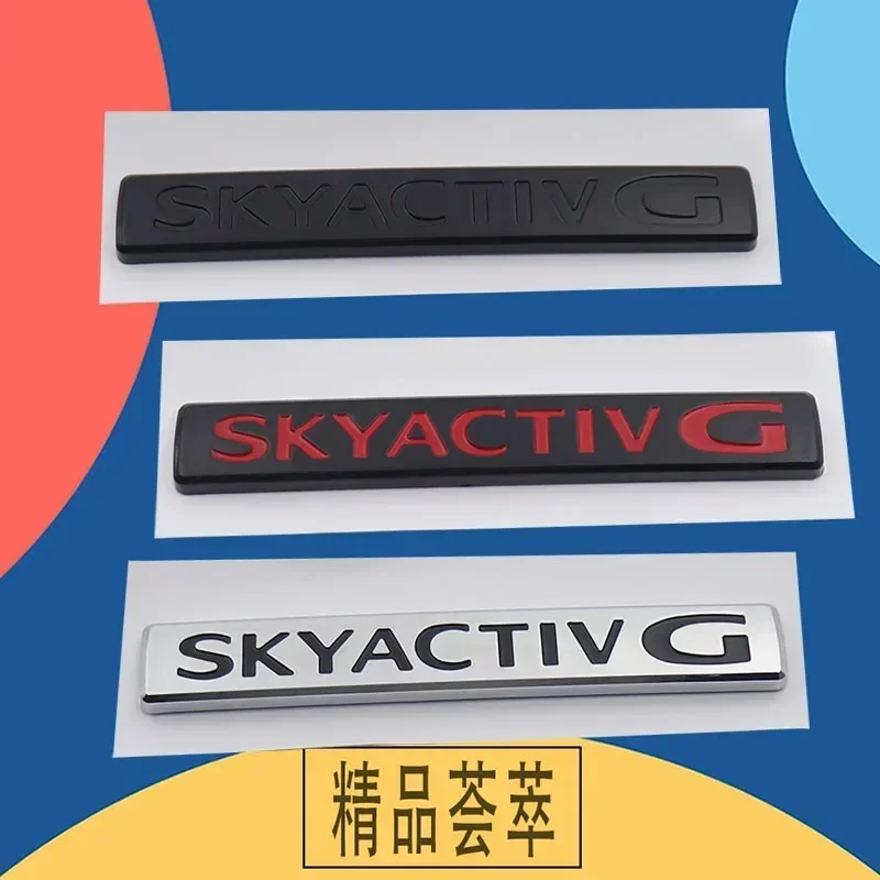 OK For RX8 RX7 MX3 Axela Atenza MX5 MX7 CX5 CX7 CX4 CX9 323 3D Premium ABS Car Sticker SKYACTIV G Emblem Decal Exterior Decorati
