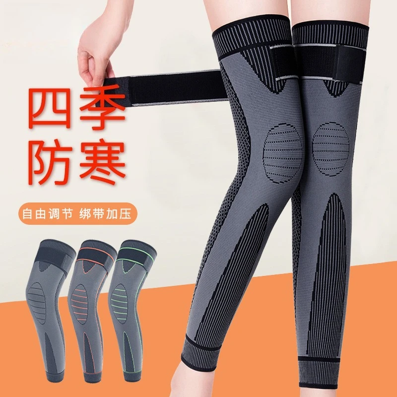 

Sports Knee Pads Extended Warm Straps To Prevent Slipping and Leg Warmers for Men and Women for Outdoor Fitness and Running