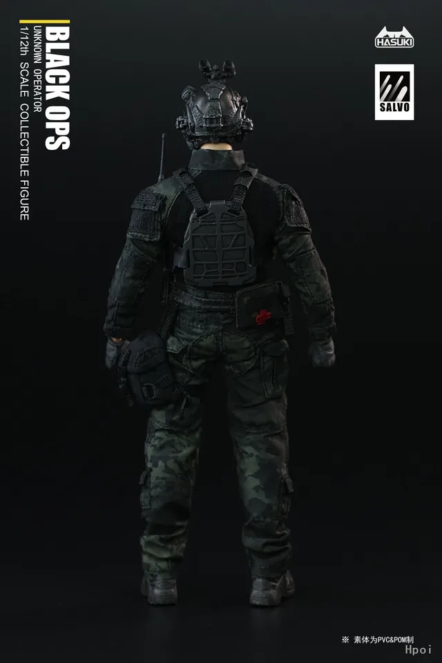 Original】HASUKI SALVO Series SA01 BLACK OPS UNKNOWN OPERATOR 1/12
