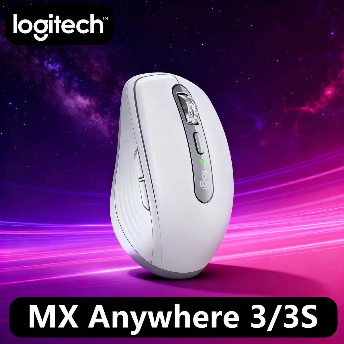 

Беспроводная мышь Logitech MX Anywhere 3S, версия Mac, Bluetooth, бесшумная, портативная, офисная, Apple Pink Girl
