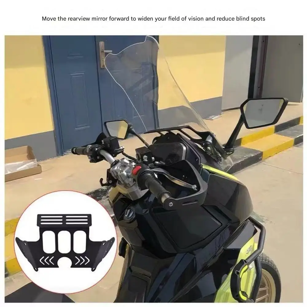 For SYM ADX300 motorcycle modified rearview mirror forward reflector folding multi-function bracket 300adx accessories