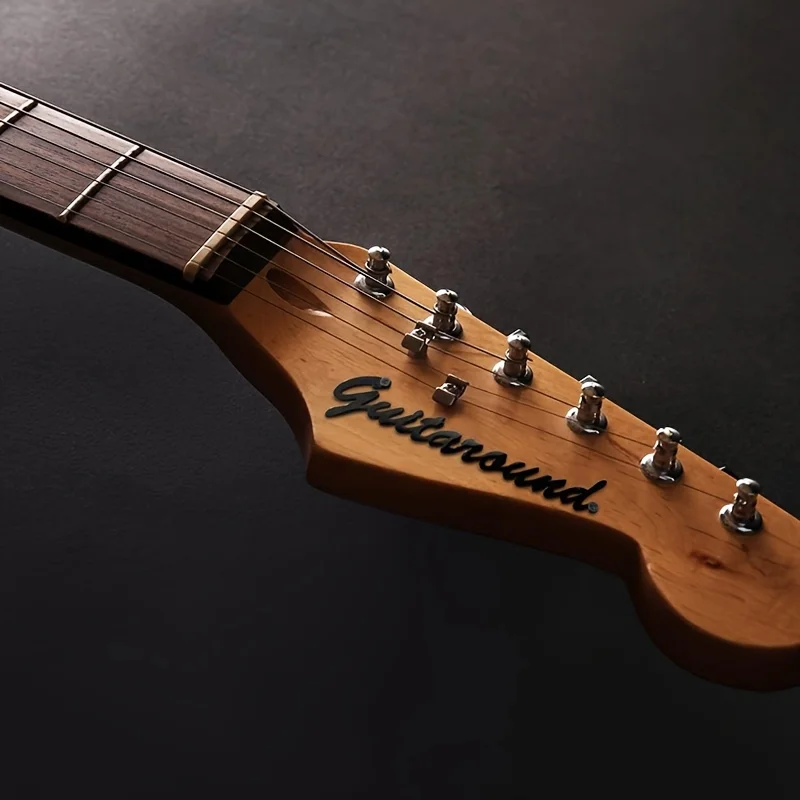 【Customized】Suitable for Any Type of Guitar Decorative Nameplate, Stainless Steel 3D Text Nameplate, Guitar Appearance Decoration Nameplate, a Perfect Gift for Music Enthusiasts, Ideal as a Gift