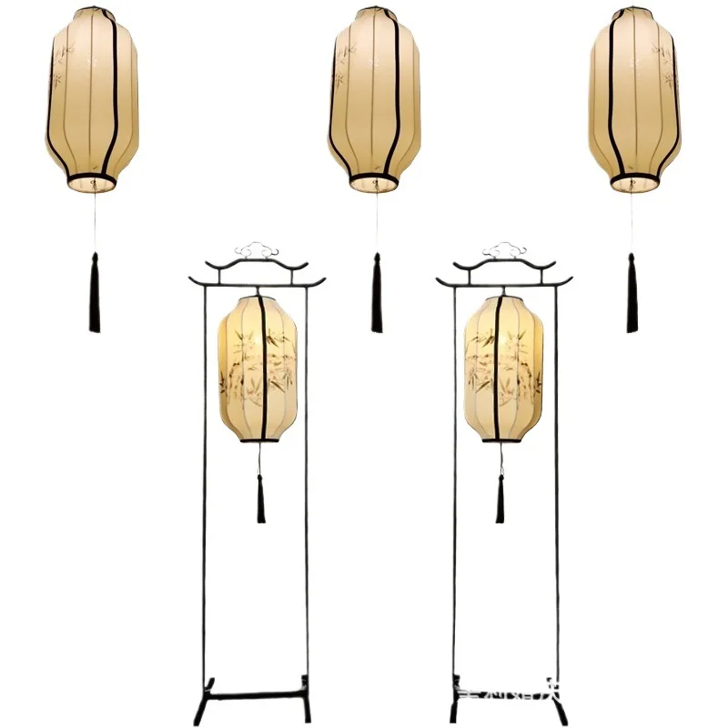 Suitable for Chinese retro lantern props, road-based ancient style happy lanterns, wrought iron wedding hall, Mid-Autumn Festiva