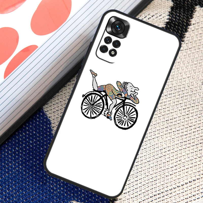 LSD Albert Hofmann Bicycle Day Case For Xiaomi Redmi Note 12 11 10 9 8 Pro Note 8T 9S 10S 11S Redmi 10 10C 12C 9C Cover