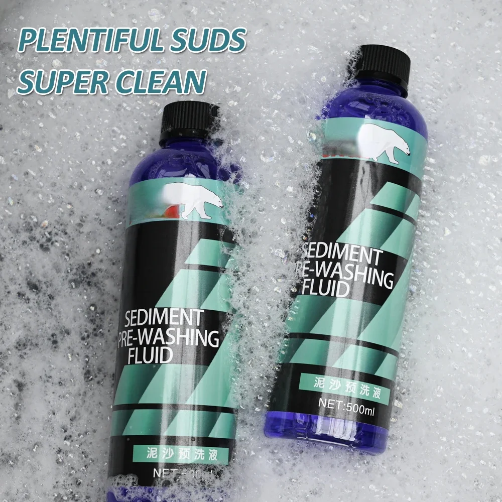 Shampoo per autolavaggio Sedimenti Allentare prodotti chimici Sapone per lavaggio automatico Funziona con lancia schiuma neve / cannoni schiuma / pistola schiuma o lavaggi secchio