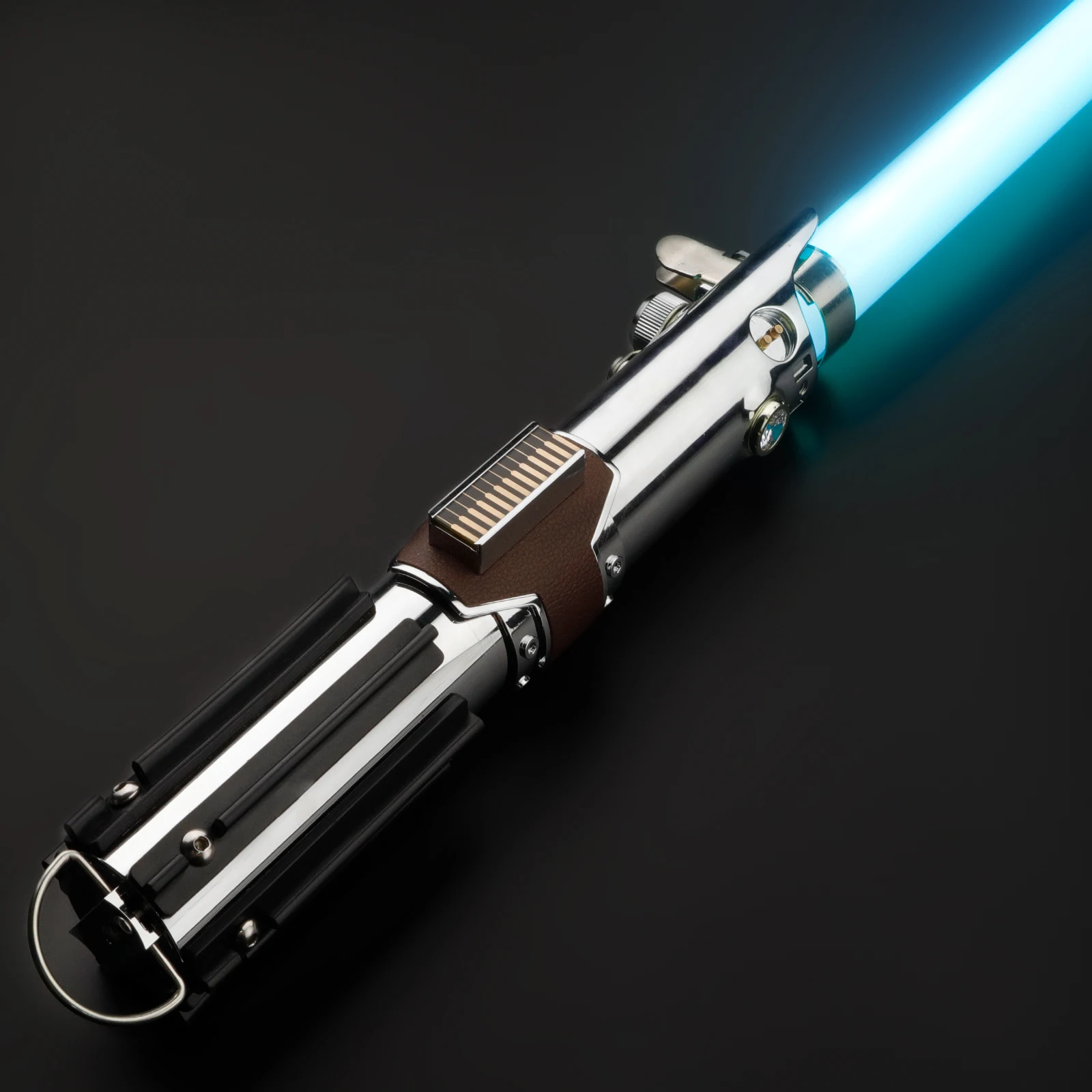 DamienSaber Rey Inspired Lightsaber Heavy Dueling Metal Hilt Laser Sword Xeno3.0 Pixel Light Saber with Motion Control Blaster