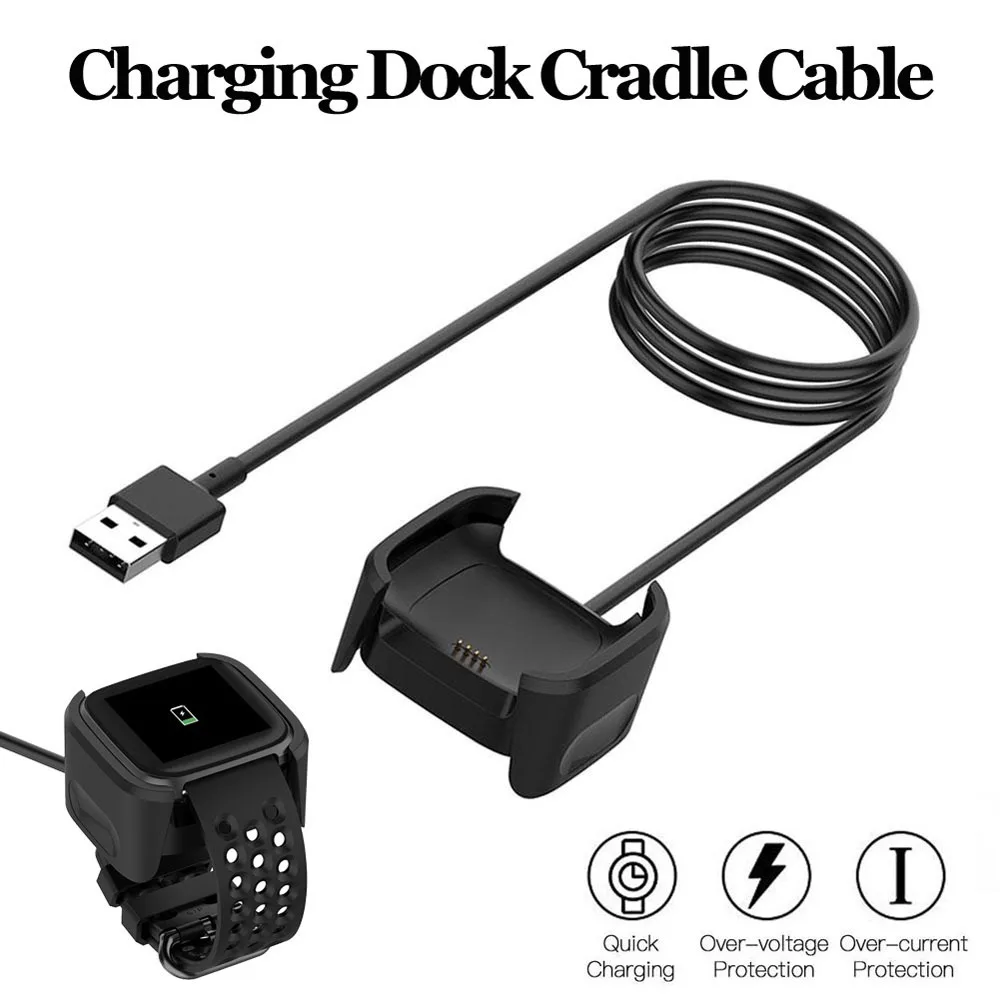 For Fitbit Versa / Versa Lite / Versa 2 Power Charger Fast Charging Charging Dock Chargers Charger Dock Cradle Watch Charger