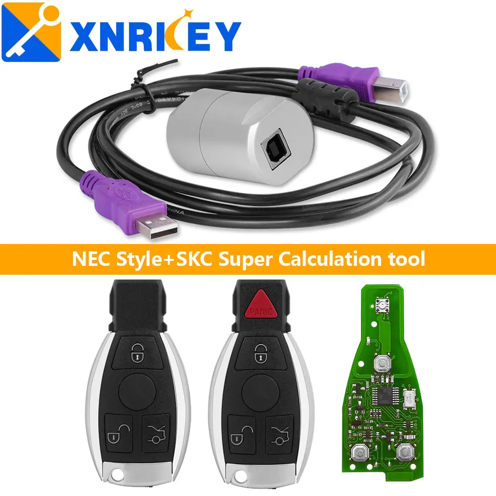 XNRKEY SKC Calculator for Mercedes Benz SKC Key Calculator MB Dump Key Generator  for BGA Style Remote Key 315/433Mhz