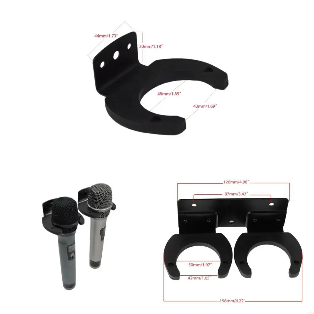 

J1HD Mount Holder for WIreless Microphones Suspension Stand Mics in KTV