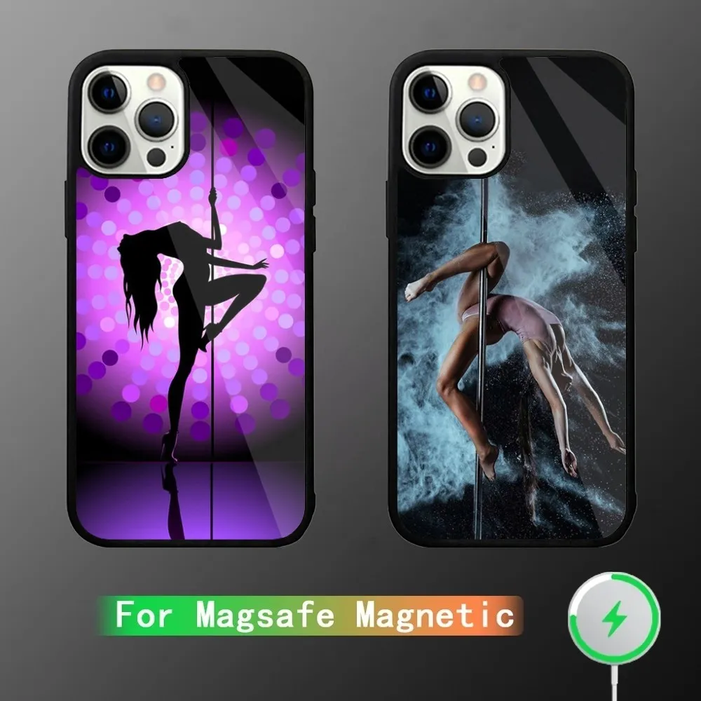 Pole D-Dancer Dancing   Phone Case For iPhone 15,14,13,12,11,Plus,Pro,Max Mini Magsafe Magnetic Wireless Charging