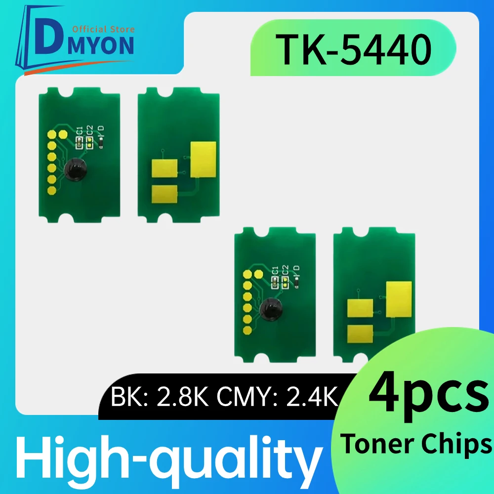 

4pcs TK-5440 EU 5440 cartridge chips For Kyocera ECOSYS PA2100cx/PA2100cwx/MA2100cfx/MA2100cwfx/PA2100/MA2100 printer toner chip
