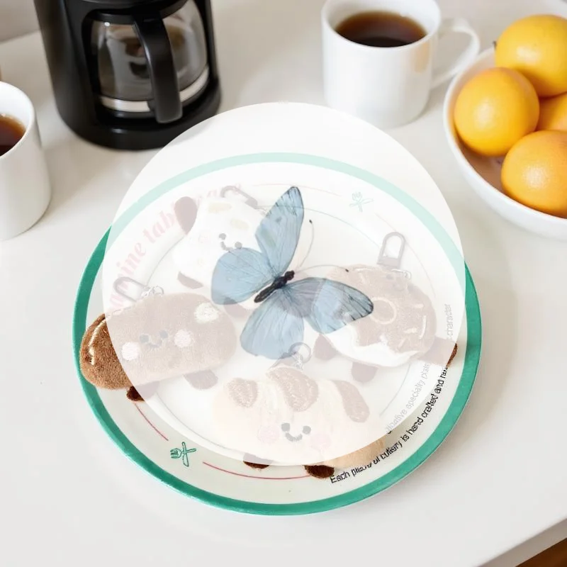 Leuke Cartoon Donut Brood Pluche Decoratie Hanger Sleutelhanger Kawaii Gesimuleerde Voedsel Gevulde Pop Rugzak Hanger Accessoires Geschenken