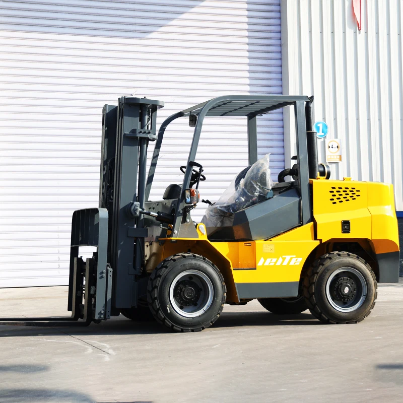 Diesel Forklift 5 Ton 3 Ton 7 Ton 4 Wheel Drive Reliable Engine Lifting Up 3m-7m Heavy Duty Outdoor Forklift customized