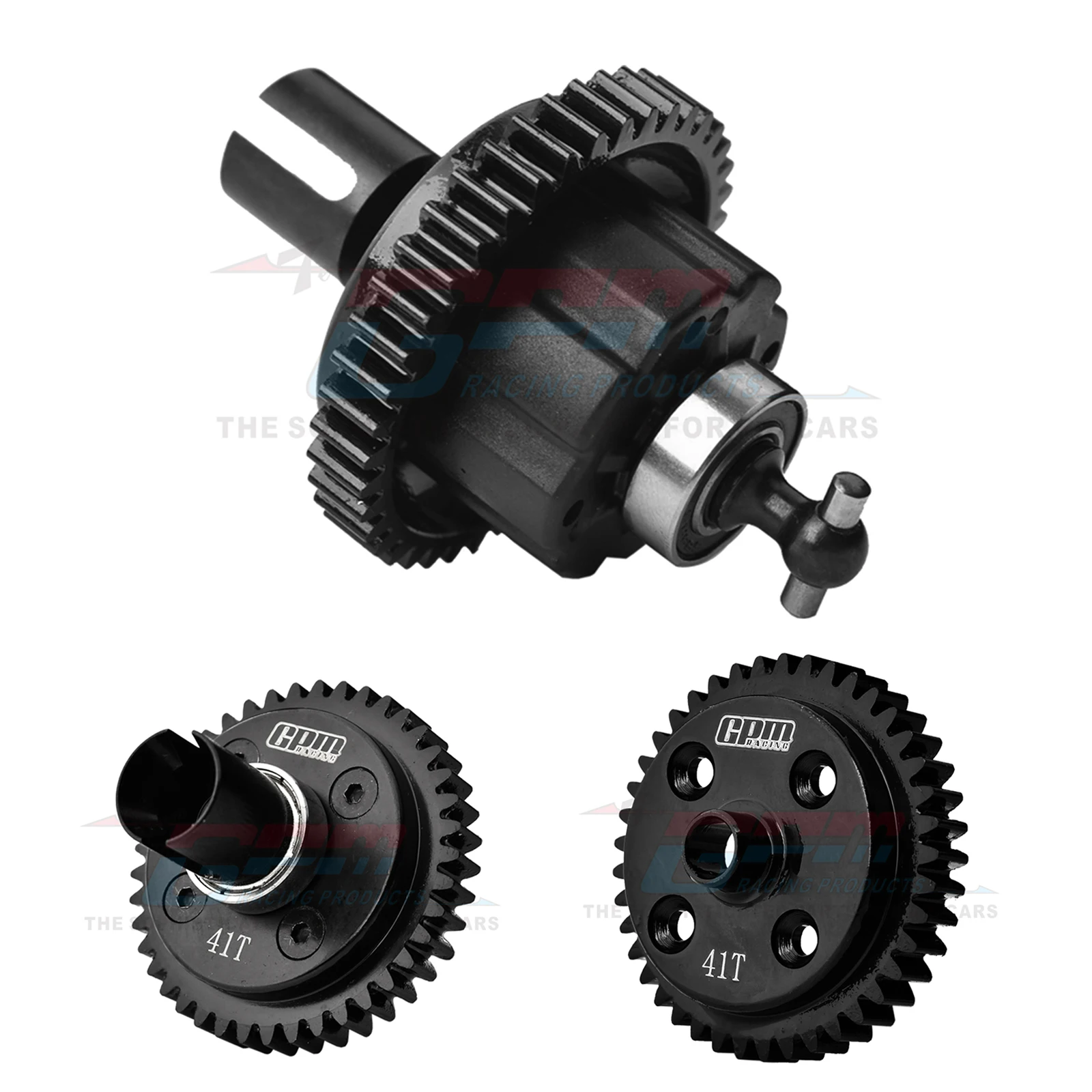 RCTOYFUN 4140 Carbon Steel Spur Gear 41T For TEKNO 1/10 MT410 2.0 Pro SCT410 2.0