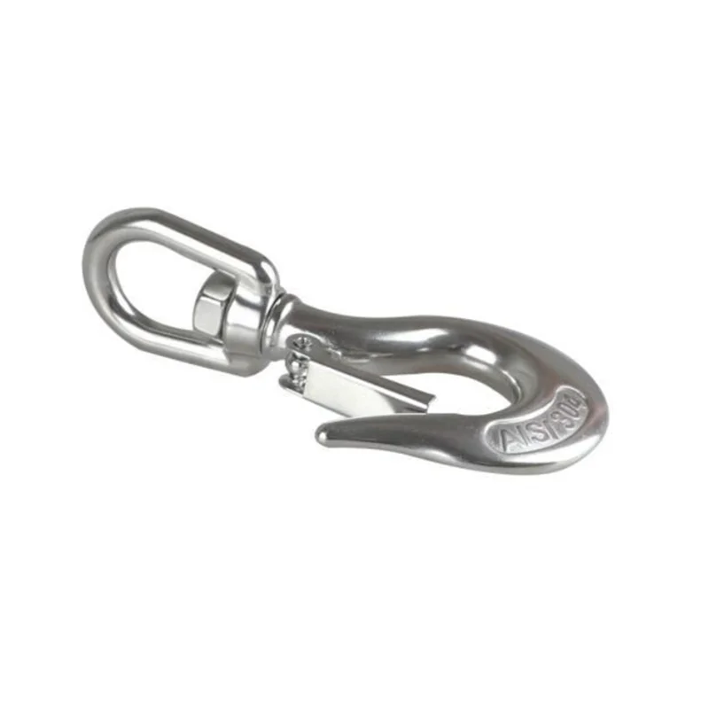 Stainless Steel Swivel Shackle Release Boat Anchor Chain Eye Shackle Swivel Snap Hook for Marine Architectural, 1500Kg