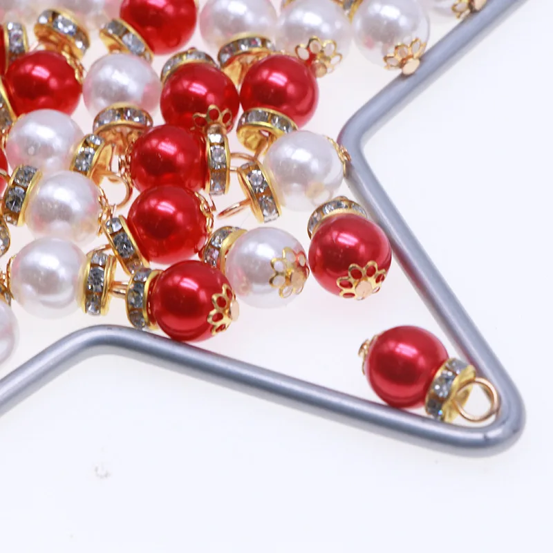 10PCS/10mm ABS High-Shine Imitation Pearl Pendant, DIY Jewelry Accessories
