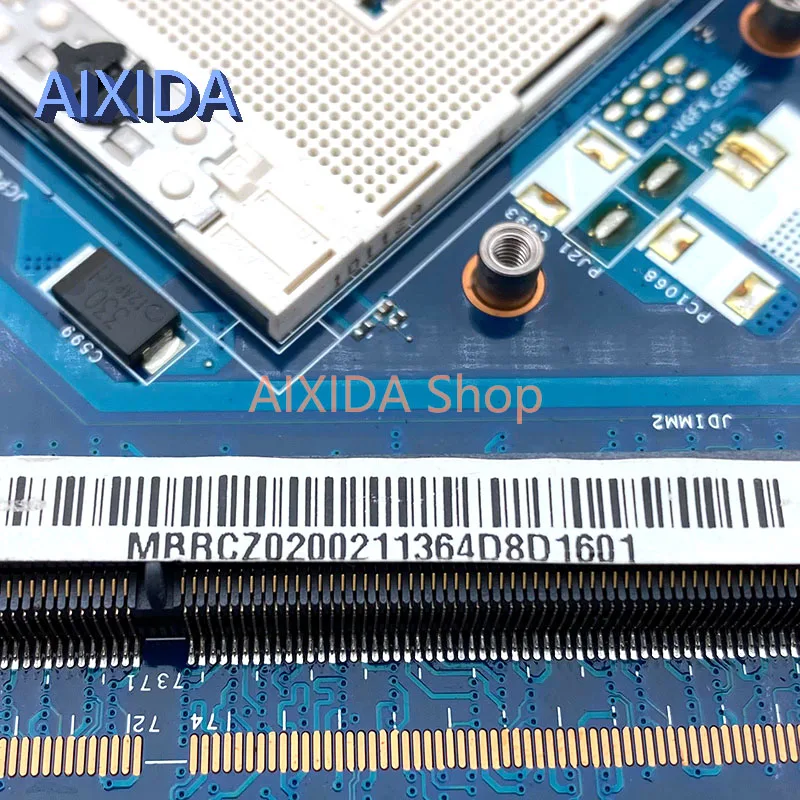 Aixida p7ye0 LA-6911P mbrmk02001 mbbyr02001 nbv5e11001 mbrcz02002 mbrk002002 für acer aspire 7750g Laptop-Motherboard