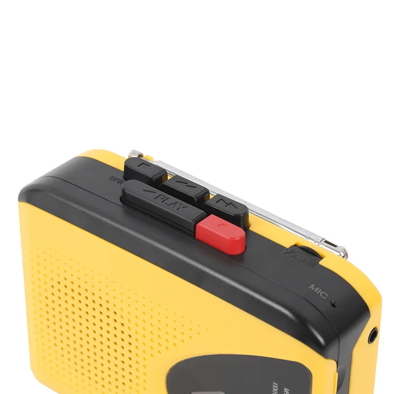 【A42U】AM/FM Portable Radio Cassette Music Tape Player Broadcast Radio Tape Recorder With Loudspeaker Support 3.5Mm Headphone