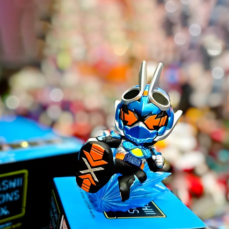 Kamen Rider Bandai Tamashii Box Q Blind Box Model Spot Ornament Figure Toys Anime Action Collection Decorative  Birthday Gift
