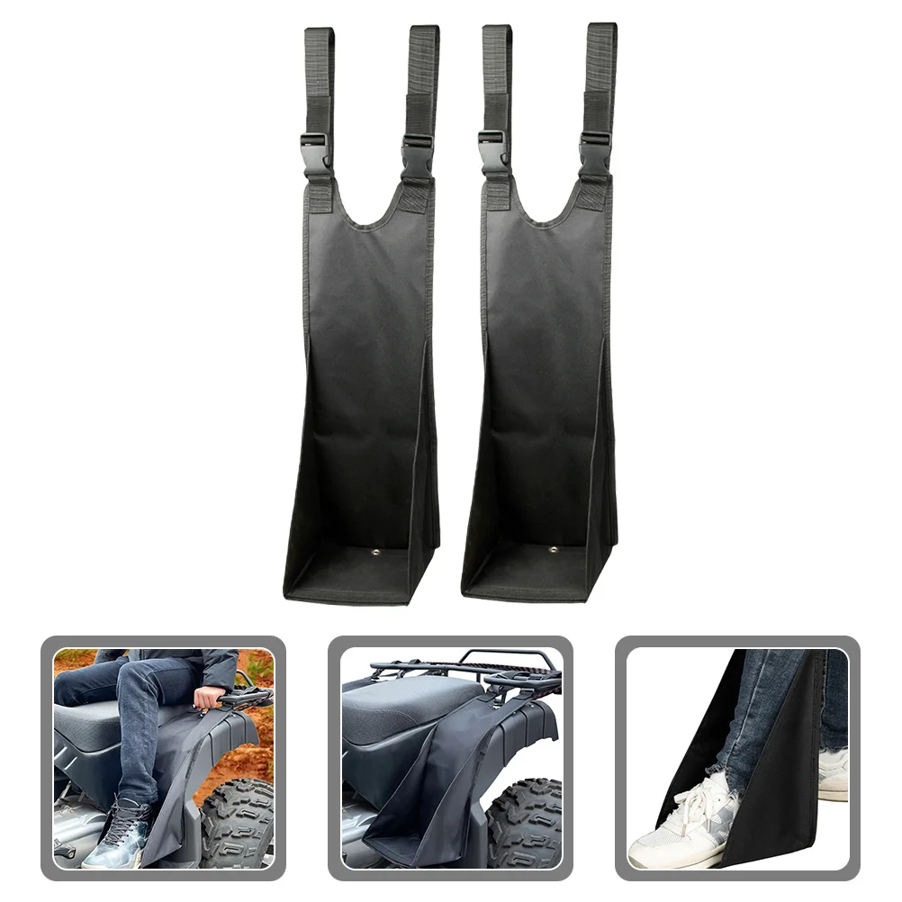 2 قطعة دراجة نارية الشاطئ الخلفية دواسة الثقيلة Atv القدم الراحة دائم عدم الانزلاق القدم حقيبة للحمل لركوب الدراجة الترابية