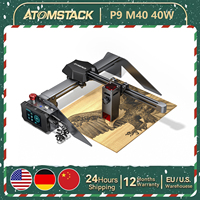 ATOMSTACK P9 M40 M50 Laser Engraver 40W Metal Engraving Machine 0.01 mm Precision Cutting DIY Marking For Wood Leather Acrylic