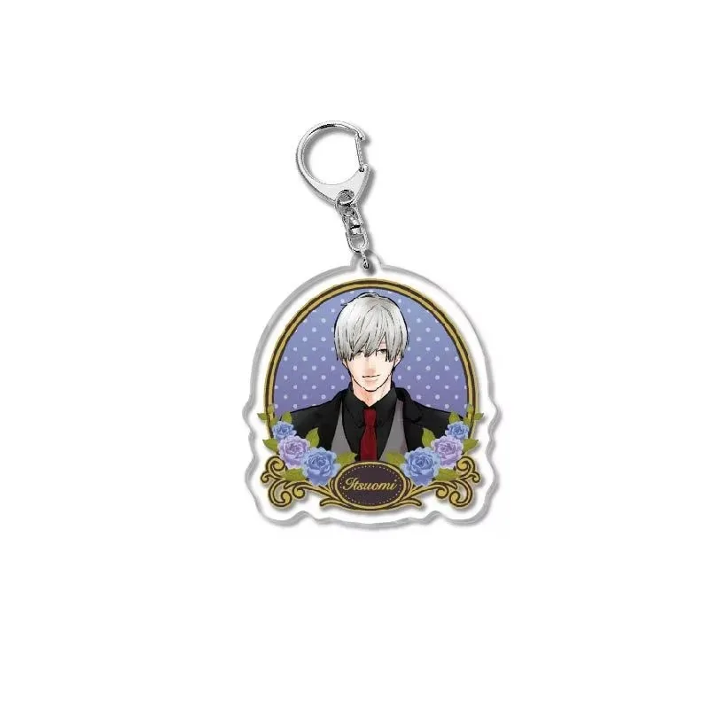 أنيمي الإصبع اللمس المفاتيح يوكي Itose Itsuomi Yubisaki إلى Renren Signos De Afecto الاكريليك الشكل كيرينغ قلادة الهدايا