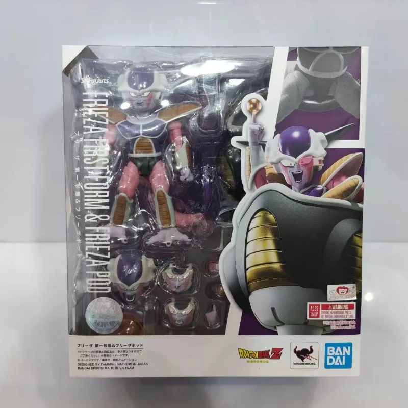 

Genuine Bandai SHF Dragon Ball Super Frieza Fili FRIEZA First Form Aircraft Figure Ornament