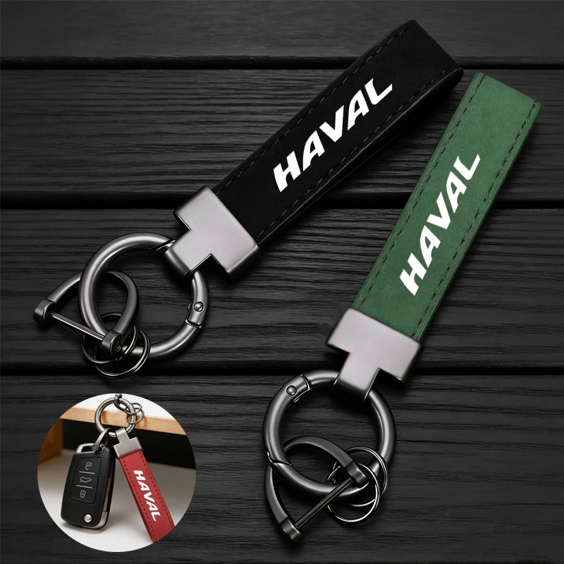 Wildleder-Schlüsselanhänger für HAVAL F7X F7 Dargo H1 H8 F5 H2 H2S M6 H6-Coupe H6 Jolion H9 First-love H3 H4 H5 H7