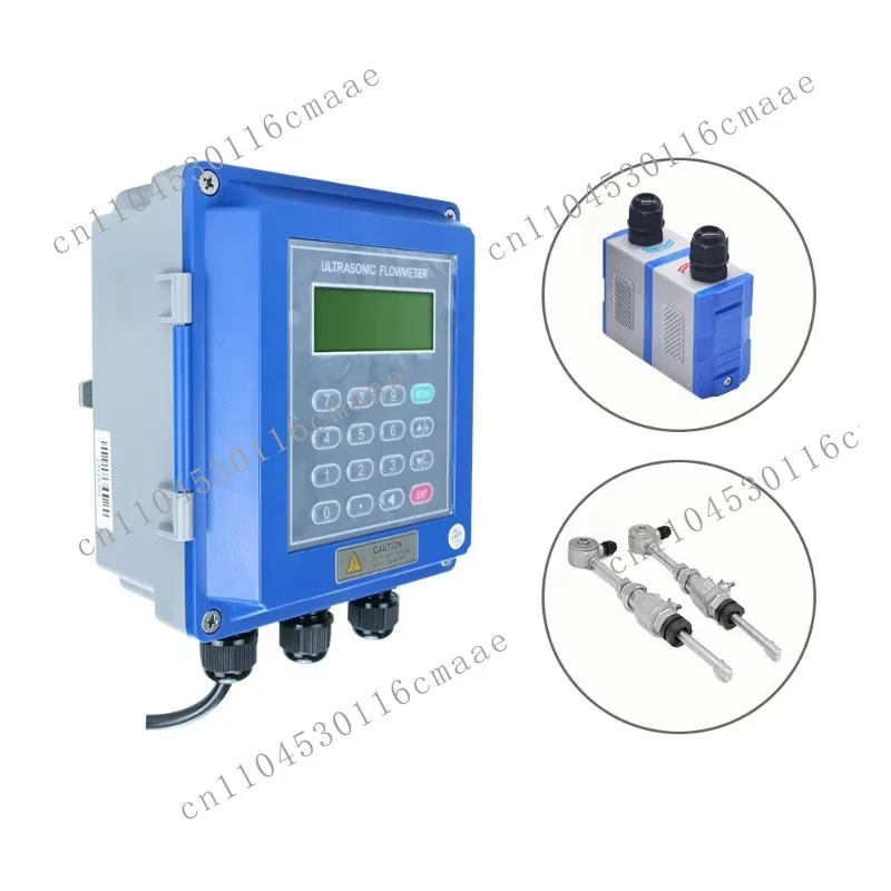 OEM 4-20mA Ultrasonic Flow Meter for Water Management, Wall Mount, Accuracy 1.0% FS, IP67 Protection Rating
