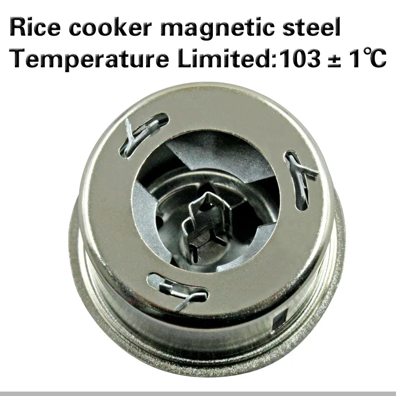 Rice cooker accessories Rice cooker magnet Rice cooker magnet Round magnetic steel temperature limiter Rice cooker thermostat