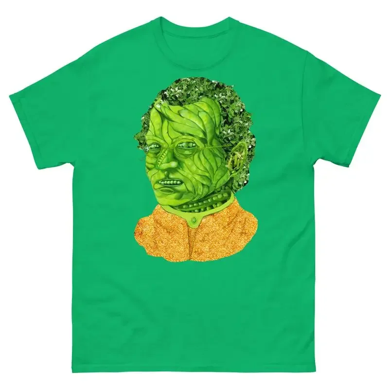 Gregor Mendel T shirt Artwork Father of Genetics Psychedelic Design