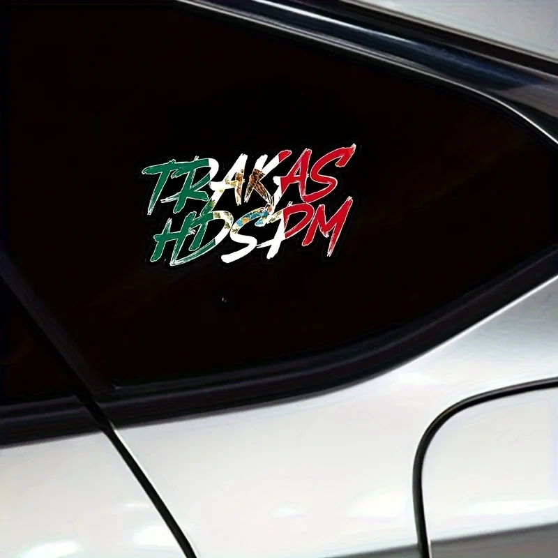 1 ST TRAKAS HDSPM Grappige Motorfiets Stickers Waterdichte Motor Kuipje Brandstoftank DIY Autoruit Lichaam Duurzaam Vinyl Decals