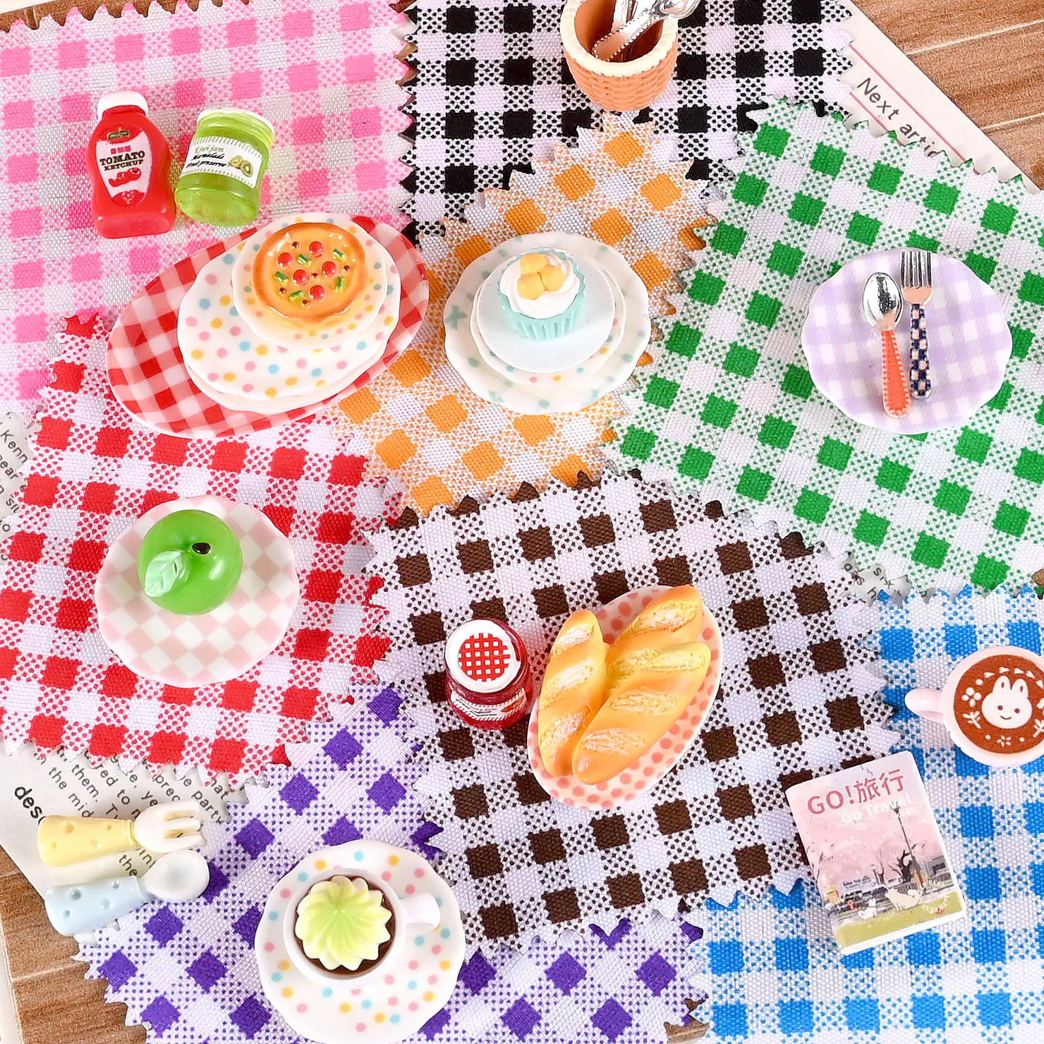 

Picnic Mat Colourful Plaid Paper Bags Snack Candy Plaid Paper Bags Food Biscuit Birthday Holiday Party Christmas Gift Backdrop