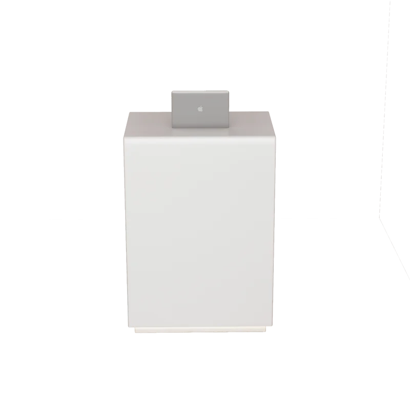 

Small checkout page Painting bar Shopping guide Simple modern information desk Welcome desk Mini front