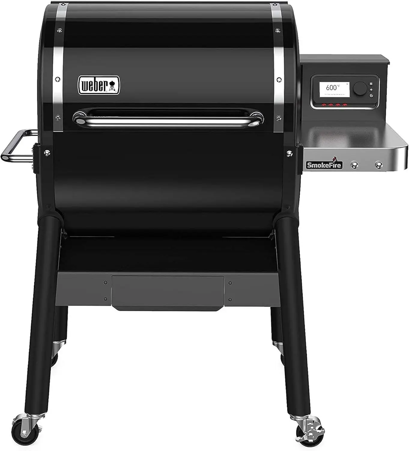 4 Wood Fired Pellet Grill, Black, 2nd Generation