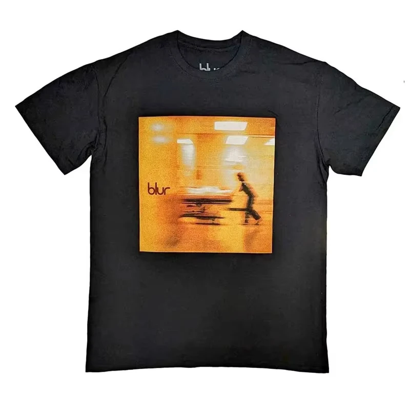 Best  Blur Band T Shirt Cotton Regular Fit Music Album Art Print Vintage Rock Style Trendy Streetwear Casual Wear Summer