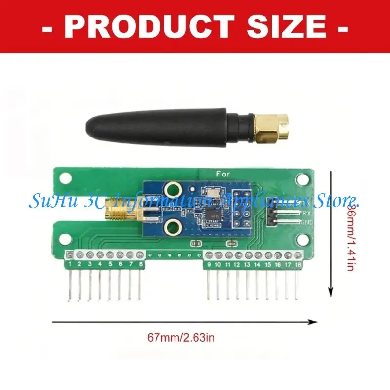 cc1101-モジュール-エクスパンダ-subghz-433mhz-ブースト-433mhz-転送