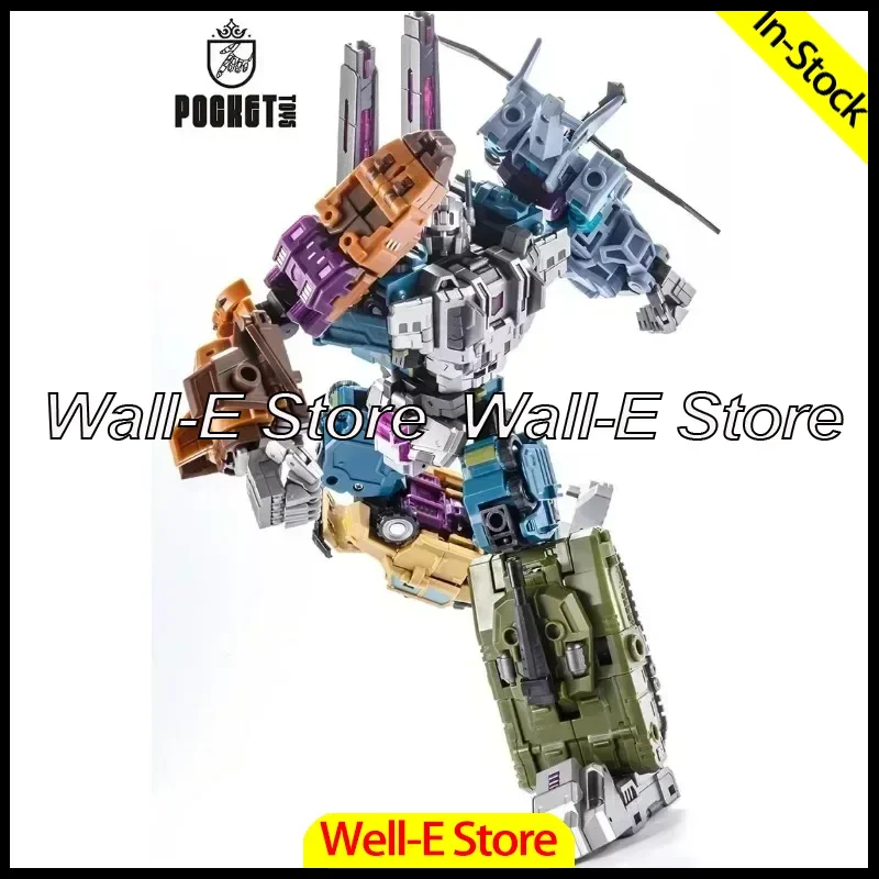 

В наличии PocketToys Transformation Bruticus 5 в 1 PT05 PT-05 Combo G1 Battle Titan 27 см Фигурка Игрушка Коллекционная игрушка Подарки