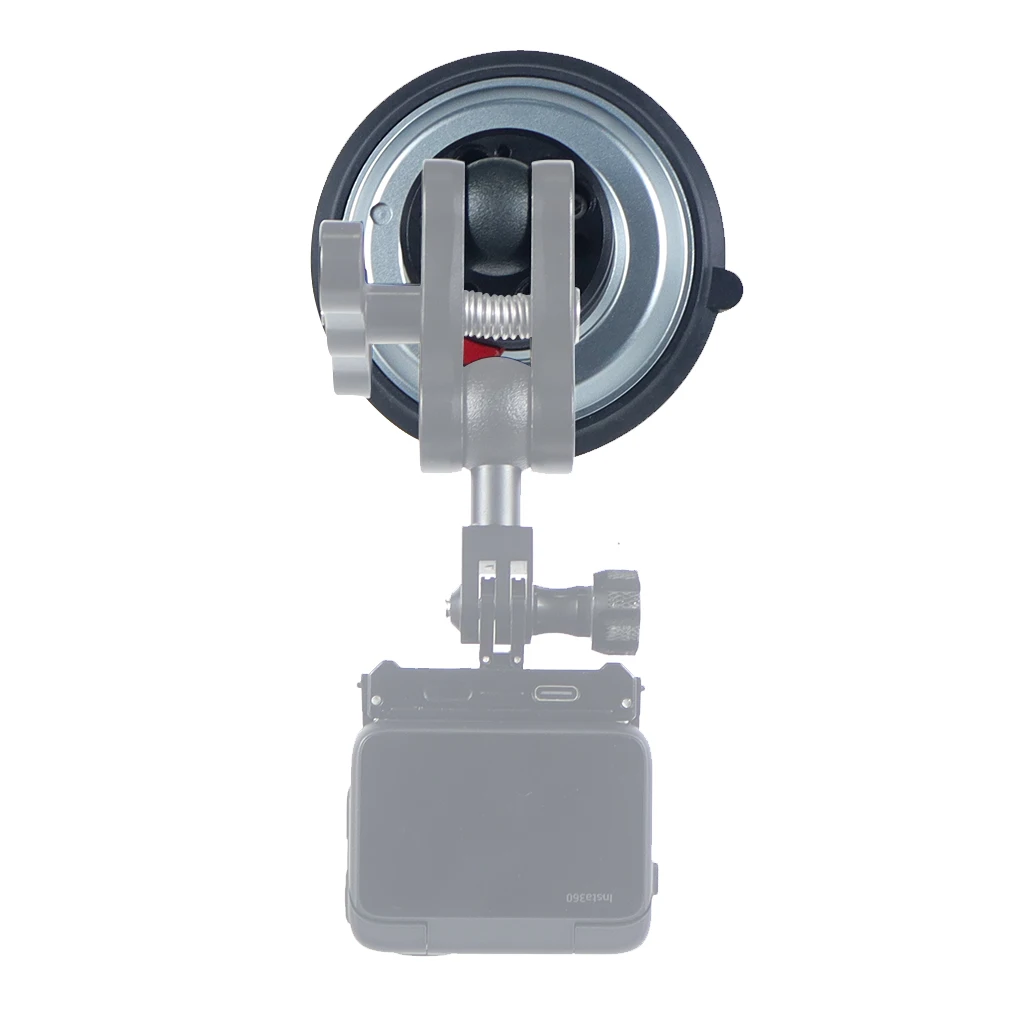 Neue 4-Zoll-Auto-Saugnapf-Montagebasis 1/4 Zoll 3/8 Zoll ARRI Action-Kamera Handpumpe Vakuum-Saugnapf für GoPro Insta360 Heavy-Duty – Detail 18