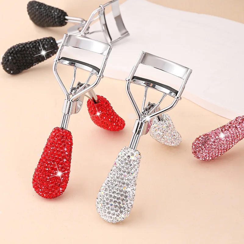 

Color Curled Eyelash Curler Makeup Portable Beauty Tool Wide-angle Eyelash Curler Diamond Eyelash Aid