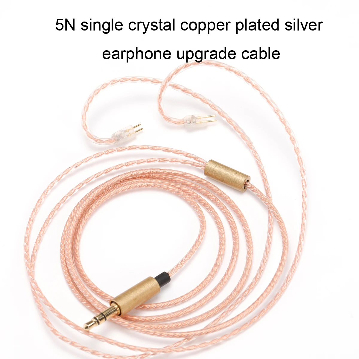 OCC Kabel Earphone HIFI untuk Kabel ZS3 ZS4 EDX ZSN ZST ASX EDX ZSX CA4 C12 C16 ZAX C10