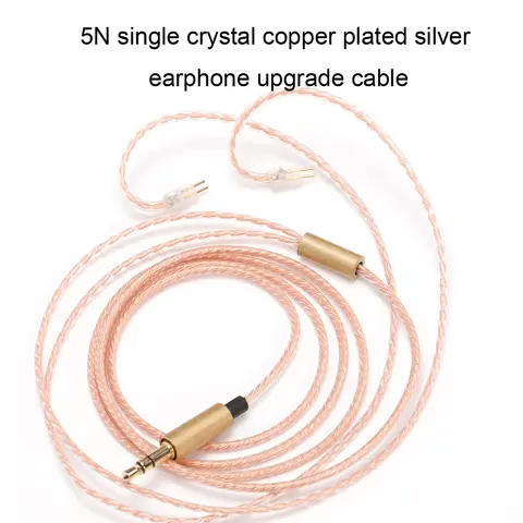 케이블 ZS3 ZS4 EDX ZSN ZST ASX EDX ZSX CA4 C12 C16 ZAX C10용 OCC HIFI 이어폰 와이어
