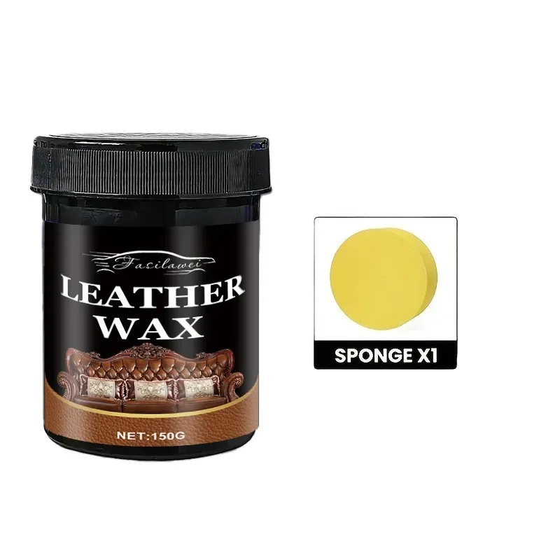 NEWCar Leather Component Repair Wax - a Product for Restoring The Shine of Black Interior Decorations And Dashboards - Prevents