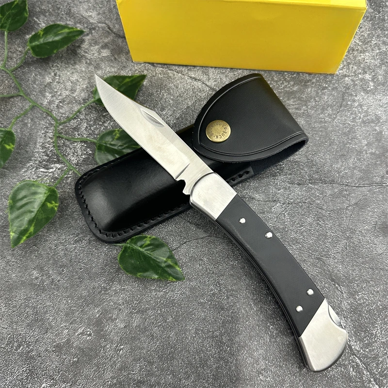 BK 110 Outdoor folding knife G10 Handle Handle Camping Hiking fishing climbing multi-purpose EDC pocket knife Men's gift