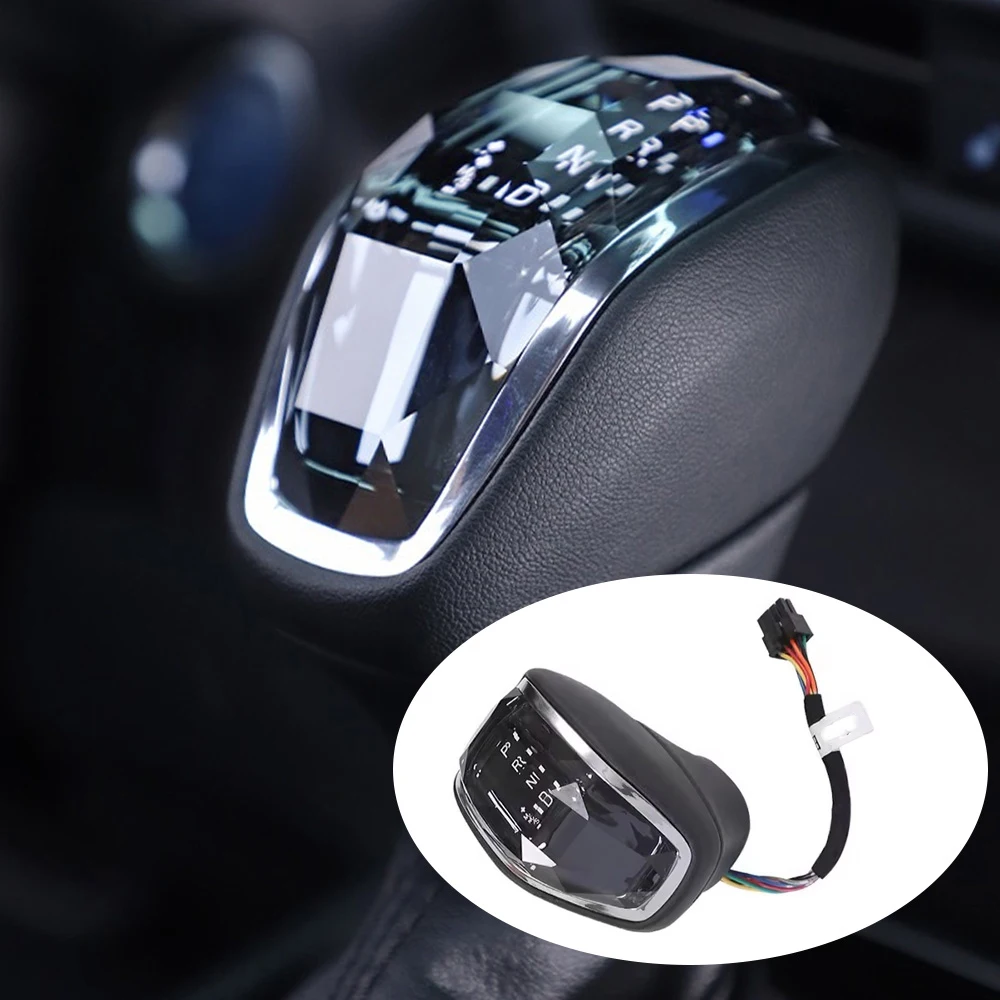 

For Toyota Sienna XL40 2022 2023 2024 LHD Car Handle Crystal Gear Shift Knob Shifter Lever Head With Light Modification