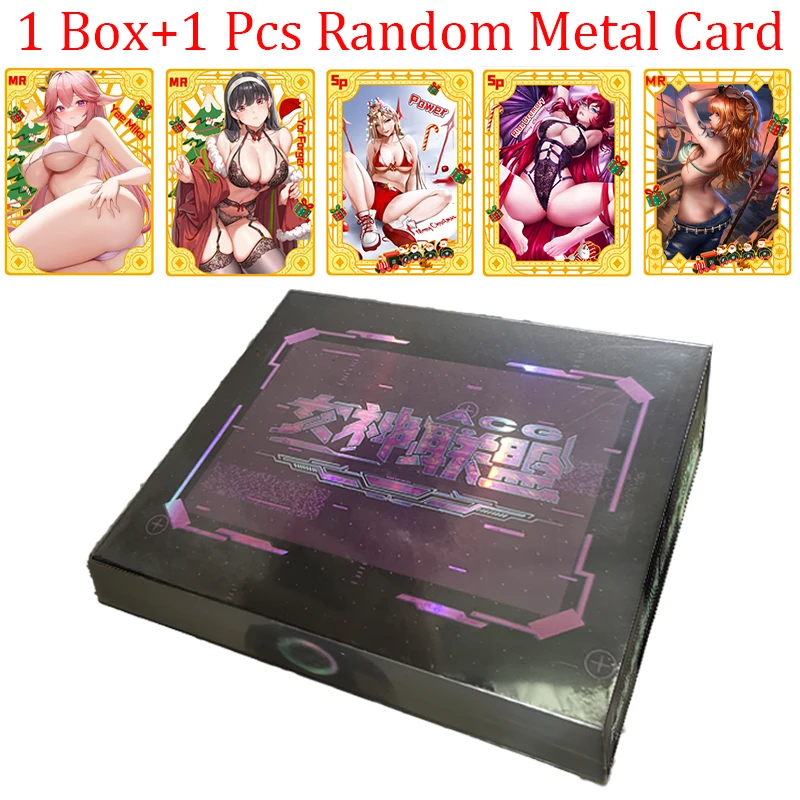 ACG Goddess Alliance Goddess Story Collection Card Sexy Bikini Booster Box Child Kids Game Cards Table Toys For Birthday Gift