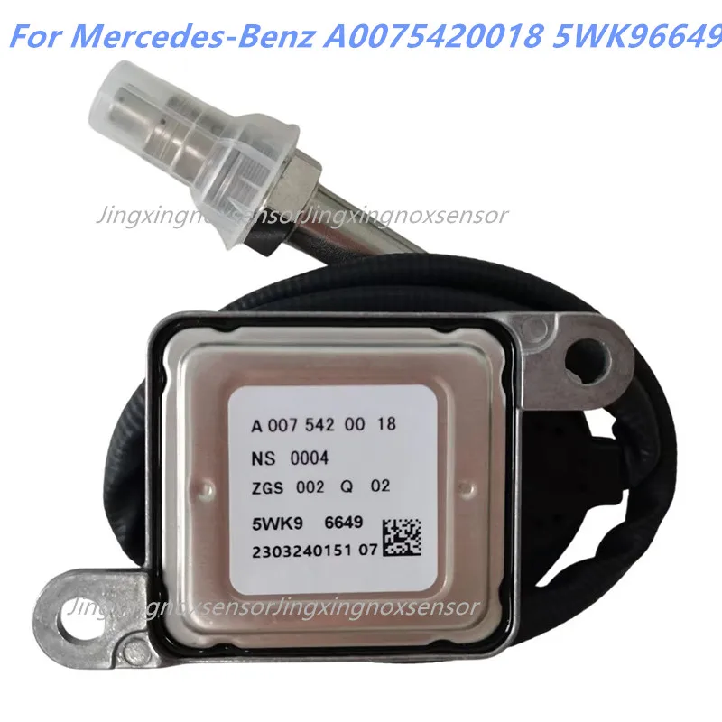 

5WK96649 A0075420018 Original NEW Nitrogen Oxide NOx Sensor For Mercedes-Benz W212 W207 W204 E350 2010