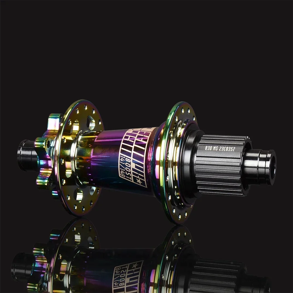 Koozer XM490pro Boost CR-Mo Stahlschaft 32 Löcher HG XD MS 10 11 12s Hinterradnabe 5x141 QR 12x148mm THRU TA MTB Fahrradnaben Fahrradteile – Detail 2