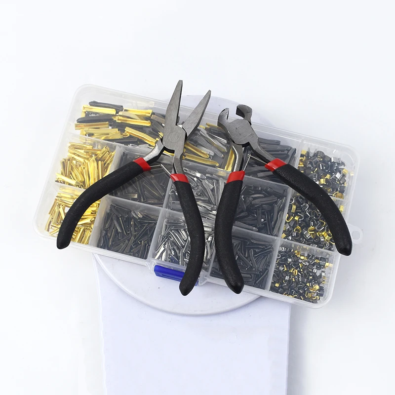 3# 5# 8# Meetee Zipper Repair Kits Clothes Bags Zips Disassembly Tool Non-slip Zippers Tail Stopper Pliers Plug Fastener Clip - Image 5